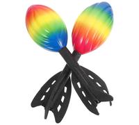 MOLUCKFU 2 Pièces PU Lance-roquettes Extérieur Léger et Sûr pour Garçon Fille Jeu de Fusées PU pour Jardin Activité Familiale Estivale Garçons Filles Éducatif Stem