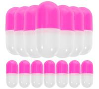 MOLUCKFU 20 Capsules Géantes de Simulation pour Garçon et Filles Kit Médical Éducatif Rose 20 Pcs Jouets de Docteur pour Garçon et Filles, Ensemble de Jeu D’intérieur pour Développer