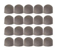 MOLUCKFU 20 Embouts Capacitifs de Rechange pour Stylet Pointe de Stylet Capacitive en Fibre Résistante 6 MM Compatibles Tablettes et Smartphones Haute Sensibilité Pack 20 Pièces