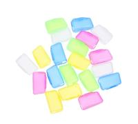 MOLUCKFU 20 pièces Étui de Voyage pour Brosse à Dents de Protège Brosse à Dents Portable Cinq Couleurs pour Voyage Bureau et Utilisation Quotidienne