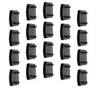 MOLUCKFU 20 Pièces Lot de Supports Robusts pour Lattes de Lit Plastique Fixations Renforcées pour Cadre de Lit et Canapé-lit Accessoires de Maintien et Sécurisation de Sommier