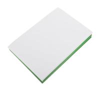 MOLUCKFU 20 Pièces Tissu Feutré, Feuilles 8x12 Pouces, Blanc Vert | Non-tissé, Facile à Couper et Garde Sa Forme, pour Couture D'entraînement, Ornements et Projets de Noël
