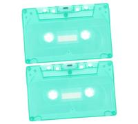 MOLUCKFU 2pièces Cassette Audio Vide Décorative Couleur Ruban Magnétique Classique pour Décoration Intérieure Style Vintage Facile à Installer