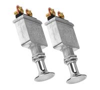 MOLUCKFU 2pièces Interrupteur à Tirage Étanche Positions Dc Pour Véhicules Agricoles Et Automobiles Contrôle Feux Et Systèmes Pack