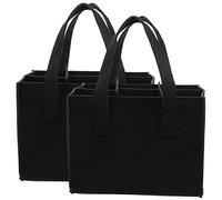 MOLUCKFU 2pièces Sacs De Transport pour Bouteilles De Vin Compartiments Séparateurs Flexibles Amovibles Et pour Rangement Transport