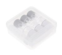 MOLUCKFU 3 pièces Boîte Lunettes Transparent avec Pince et Étui Lentilles Contact Portable et Étanche Organiseur Pratique pour Rangement Lentilles de Contact Voyage et Quotidien