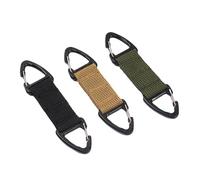 MOLUCKFU 3 pièces Mask Buckle Set Nylon Anti-slip Ear Hook Strap For Masks And Backpack Clasp