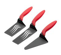 MOLUCKFU 3 pièces Pelle à Pizza Inox avec Manche Isolant Spatules Légères et Pratiques pour Transfert et Cuisson Ustensiles Pâtisserie Professionnels