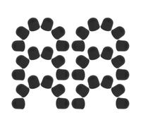 MOLUCKFU 36 Embouts de Stylet en Silicone Noir, Recharge Capacitive pour Smartphones et Tablettes, Haute Sensibilité et Fonctionnalité Polyvalente, Lot de 36 Pièces