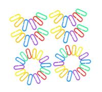 MOLUCKFU 360 pièces Chaîne Géométrique Colorée Éducatif à Maillons Plastique pour Oiseaux et Petits Animaux Éveil et Manipulation pour Garçon Fille Léger et Portable