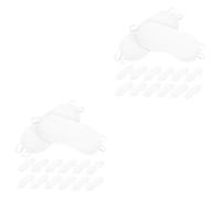 MOLUCKFU 40pièces Masque De Sommeil Doux De Masques Oculaires Jetables Pour Protéger Vos Yeux Lors De Voyages Maison Ou Au Bureau