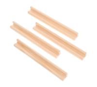 MOLUCKFU 4pièces Supports De Tuiles Bois pour Dominos Racks Décoratifs pour Jeux De Société Et Affichage De Lettres Bois pour Organiser Vos De Jeu