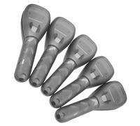 MOLUCKFU 5 pièces Boîte de Rangement pour Rasoir Manuel Portable Étui Protecteur Antidérapant pour Lames Organisateur Sécurisé pour Voyages et Salle de Bain