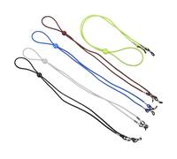 MOLUCKFU 5 pièces Chaînes Lunettes Élastiques Cordons Résistants Antiperte Multicolores Sport et Usage Quotidien