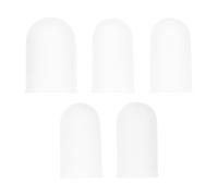 MOLUCKFU 5 pièces Manchons Doigt Silicone Protecteur Antidérapant Confortable Protection Thermique pour Doigts