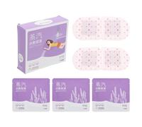 MOLUCKFU 5 pièces Masques de Nuit Vapeur Chauffants Lot de Cache-yeux Relaxant pour Détente et Sommeil Hydratant Doux pour Yeux Fatigués Voyage et Usage Quotidien