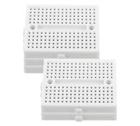 MOLUCKFU 5 pièces Mini Pcb Board Compact Solderable Breadboard For Electronics Projects Perforated Circuit Board For Soldering Practice And Prototype Testing