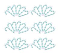 MOLUCKFU 50 Mini Breloques Bâtonnets Décoratifs en Résine 28 CM - Accessoires DIY pour Loisirs Créatifs - Mini Bâtons de Noël Verts pour Décoration Sapin et Fêtes de Fin D’Année