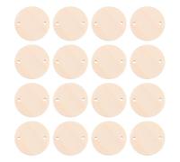 MOLUCKFU 50 Pièces Kit de Fabrication de Bijoux Rond en Bois 35mm | Style Vintage, Surface Lisse et Design Créatif, pour Ateliers de Loisirs Créatifs et Cosplay