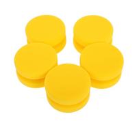 MOLUCKFU 5pièces Éponge De Polissage Et Nettoyage Pour Voiture Douces Et Efficaces Outils De Lavage Et Cirage Pour Finitions De Véhicules Idéales Pour Différentes