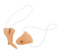 MOLUCKFU 6 Ensembles Witch Nose And Chin With Elastic Band Realistic Halloween Wizard Costume Accessories For Adults Masquerade Party Props