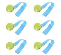 MOLUCKFU 6 Pièces Clips pour Poussette Attaches Anti-vent pour Couverture de Accessoires Pratiques pour Chariot et Buggy Installation Facile Vert Lot