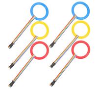 MOLUCKFU 6pièces Laisse Colorée Anti-perte Pour Tout-petits Corde De Marche Pour Écoles Maternelles Sécurisez Vos Garçon Fille Lors Des Sorties Et Activités Extérieures