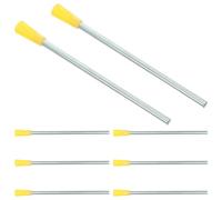 MOLUCKFU 8 pièces Set de Triangles Musicaux pour Garçon Fille avec Maillet Ergonomique Instrument de Percussion Léger et Accordé pour Éducation Musicale et Activités Extérieures