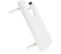 MOLUCKFU Accessoire pour machine à coudre, table rallonge en plastique blanc pour travaux de couture et réalisation de vêtements, installation rapide et utilisation diversifiée