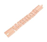 MOLUCKFU Accessoires en Bois pour Rails de Train, Promoteurs de Mémoire Motricité Fine, pour Circuits en Bois et Jeux Parent-garçon et Filles