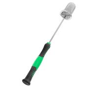 MOLUCKFU Allumeur De Feu Ventouse Bâton D'Allumage Universel Pied En Plastique Solide Support De Panneau De Tige D'Incendie Pince Accessoire D'Incendie Bâton De Brûleur Vert