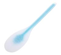 MOLUCKFU Applicateur Dorsal de Lotion Bleu Ciel Manche Antidérapant, Outil Multifonction pour Appliquer Crème et Pommade Dos, pour Soins Corporels et Personnes Âgées