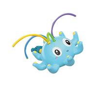 MOLUCKFU Arroseur pour Garçon Fille Forme de Pieuvre Eau Extérieur pour Jardin Arrosage Facile Couleur Vive pour Jeux été Famille Plastique Bleu