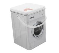 MOLUCKFU Bac à Lessive en Poudre Porte-poudres à Lessive en Fer Léger Design Stylé pour Rangement et Lingettes Salle