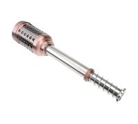 MOLUCKFU Bâton de Moxibustion en Cuivre Massif Grand Format, Couleur Cuivre Antique, Rouleau de Massage Chaud Multifonction pour Visage, Yeux et Corps, Outil de Brûleur Moxa