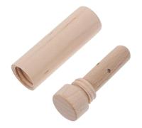 MOLUCKFU Bâtonnet Nasal en Bois D'érable pour Inhalateurs D'huiles Essentielles, Tube Vide Portable, Accessoire D'aromathérapie Naturelle, Usage Personnel pour Mieux Respirer, Détente