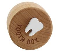 MOLUCKFU Boîte à Dents Souvenir pour Garçon Fille Rangement Dent Garçon Fille Boîte de Conservation Compacte et Sécurisée Cadeau Souvenirs Enfance