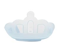 MOLUCKFU Bonnet de Garçon Fille Réglable Protection Yeux et Oreilles Étanche Design Couronne Bleu Ludique pour Garçon Fille Ajustable avec Boucle Capuchon de Bain Shampooing Confortable