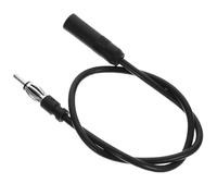 MOLUCKFU Câble Extension Antenne Autoradio Noir avec Connecteur Am FM pour Voiture et Camion Prolongateur de Câble de Connexion Radio Auto Compatible Diverses Marques