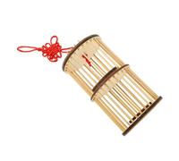 MOLUCKFU Cage à Sauterelles en Bambou Porte Cachée Coulissante, Sécurisée et Adaptée aux Garçon et Filles pour L'exploration en Extérieur