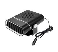 MOLUCKFU Chauffage de Véhicule Portable 24V Noir Désembueur Automatique Réglable Ventilateur Chauffant Compact pour Pare-Brise Dégivreur Voiture Multifonction Chauffage Appoint Voiture