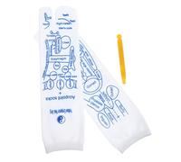 MOLUCKFU Chaussettes D’Acupression Élastiques pour Massage Plantaire Chaussettes de Réflexologie en Matière Douce et Chaude pour Usage Quotidien avec Stylo D’Acupression pour Soulager