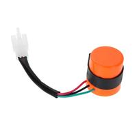 MOLUCKFU Clignotant LED Rond Relais 3 Broches 12V Intégré pour Scooter Vélo Tout Montage Simple Haute Visibilité Accessoire de Sécurité Véhicules Polyvalents