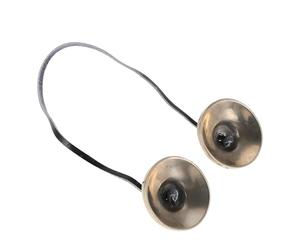 MOLUCKFU Cloches pour Méditer Tingsha Népalaises Carillon de Yoga Cuivre Instrument de Percussion Tibétain pour Relaxation et Pleine Conscience