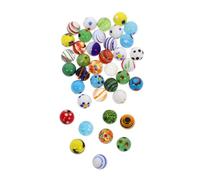 MOLUCKFU Coffret De Bille Rare Billes en Colorées 38pcs Billes Lisses pour Remplissage De Vases Aquarium Jeux Et Loisirs Créatifs Perles en Transparentes pour Décoration Et Bricolage