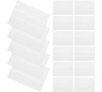 MOLUCKFU Correcteurs D’Oreilles Invisibles en Silicone Transparent Autocollants Modelants 60 Pcs pour Oreilles Décollées Confortables et Discrets au Quotidien Patchs Cosmétiques de