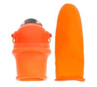 MOLUCKFU Coupeur de récolte, Outil pour légumes en Silicone et Acier Inoxydable, Facile à Nettoyer, pour Cueillir Aubergines et Cerises, 1 Set