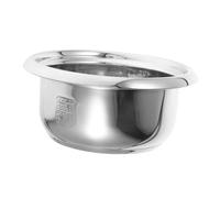 MOLUCKFU Cuiseur de Riz Remplacement Cuve Intérieure en Acier Inoxydable, Bol pour Cuisson du Riz la Maison, Compatible Cuiseur Électrique