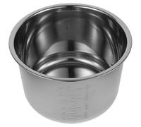 MOLUCKFU Cuve Intérieure Antiadhésive 6l pour Cuiseur à Riz, Pot de Rechange en Acier Inoxydable 304, Casserole Multifonctionnelle pour Cuisson Précise et Usage Domestique