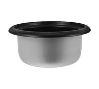 MOLUCKFU Doublure Intérieure Antiadhésive 2l en Alliage Noir pour Cuiseur à Riz Électrique Multifonction, Accessoire de Cuisson Domestique Adapté la Cuisson Vapeur et Gâteau,